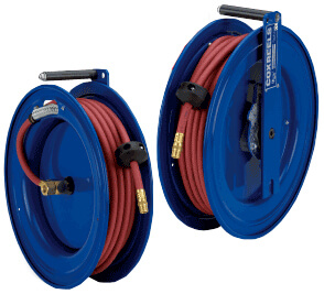 Retractable pressure washer hose reel